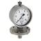 Diaphragm pressure gauge Type: 1325 Stainless steel 316L Process connection: External thread